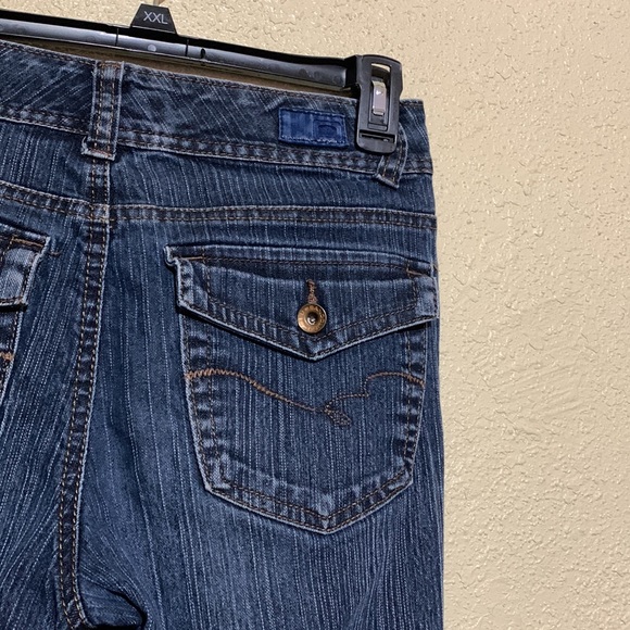 Bandolino Blue Denim Jeans Pants Size 6 Flap Pockets 🌀 - Picture 15 of 16